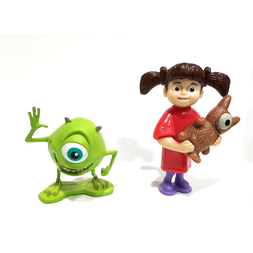 MONSTER INC. Boo & Mike Wazoski  Figures DISNEY PIXAR